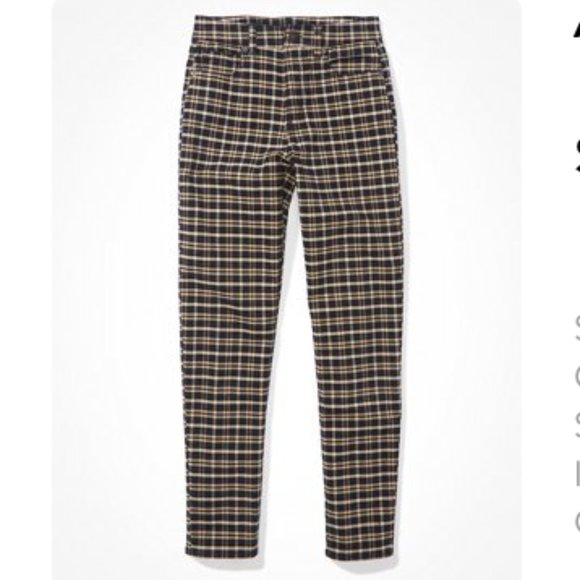 American Eagle Outfitters Pants - American Eagle Plaid Pants